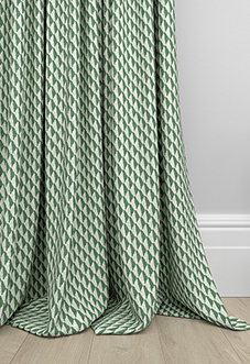 Jaipur, Bottle Green - Made to Measure Curtains